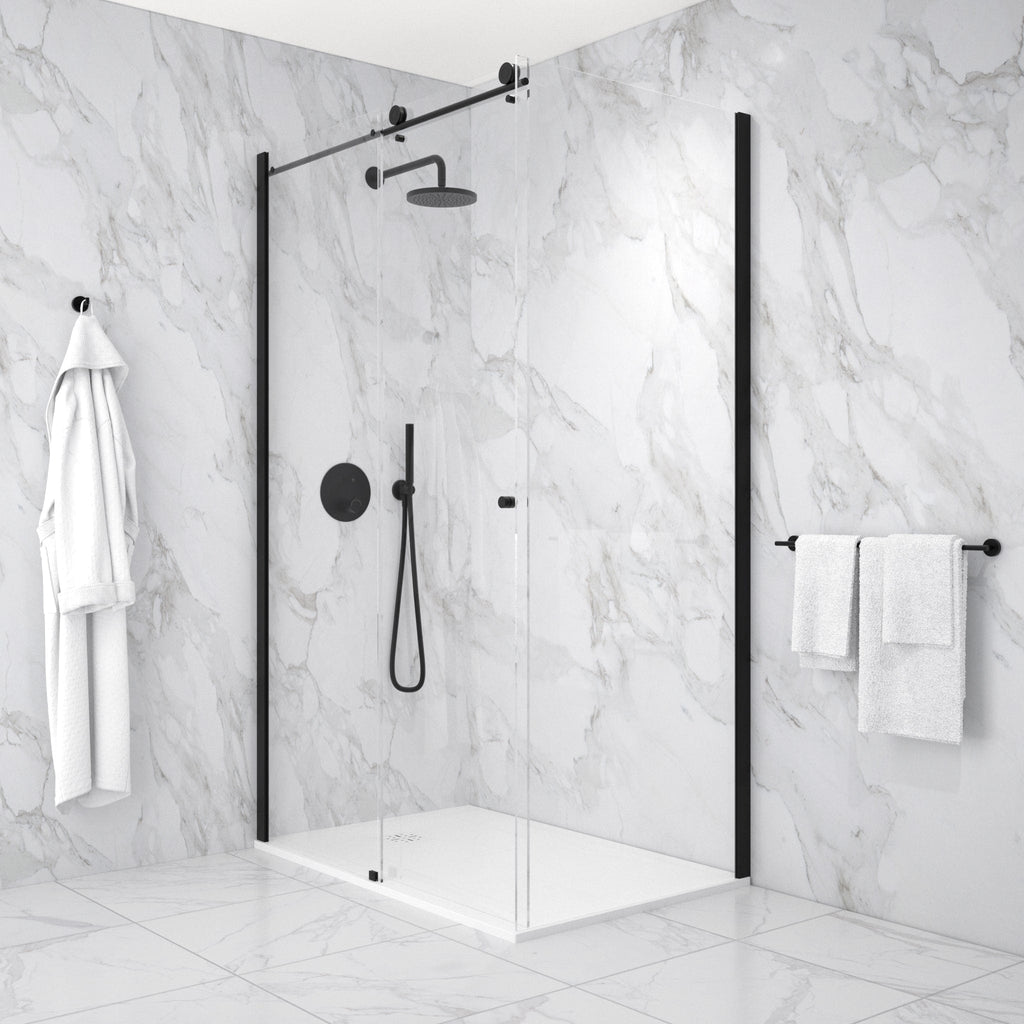Reversible Sliding Shower Enclosure 1200mm x 800mm 34 St John 34