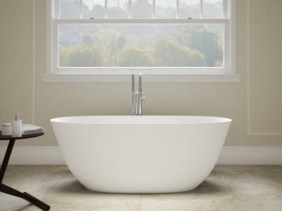How to Style a Freestanding Bath in a Small Bathroom