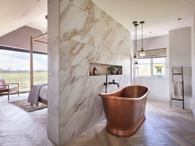 How to Pull Off an Open Plan Bedroom Bathroom Design