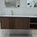 Single Drawer Walnut Vanity Unit & Basin 1200mm - Scanalato
