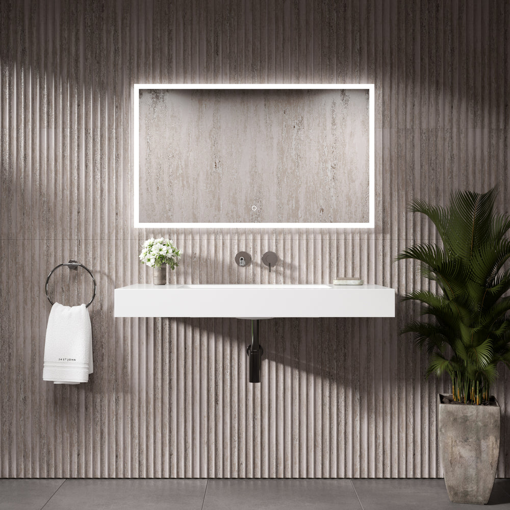 Bloc Wall Hung Beyondstone Basin - 1000mm