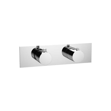 Tech Landscape 2 Outlet Thermostatic Shower Valve  - Chrome