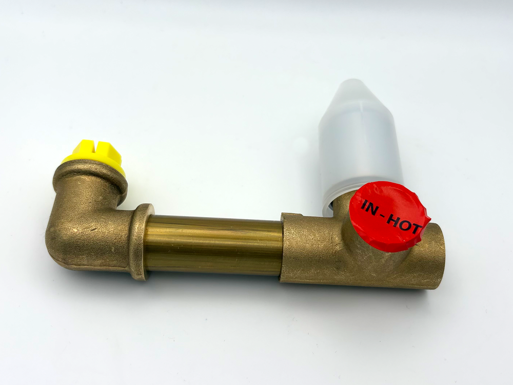 Brushed Steel Wall Mounted Mixer Basin Tap