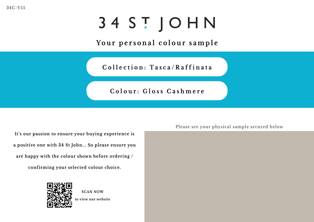 Raffinata Colour Samples