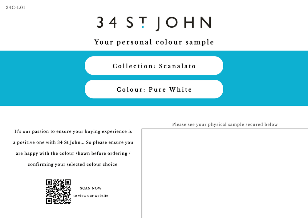 Scanalato Colour Samples