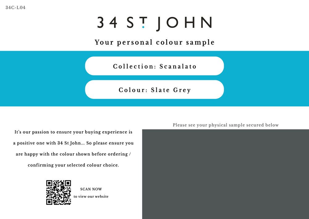 Scanalato Colour Samples