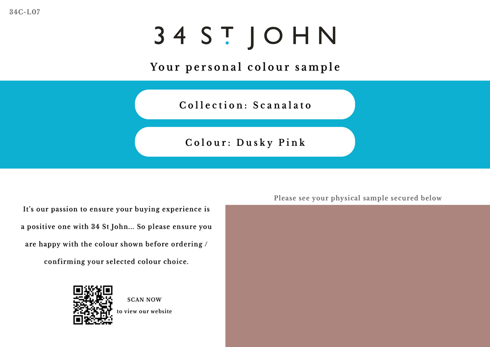 Scanalato Colour Samples