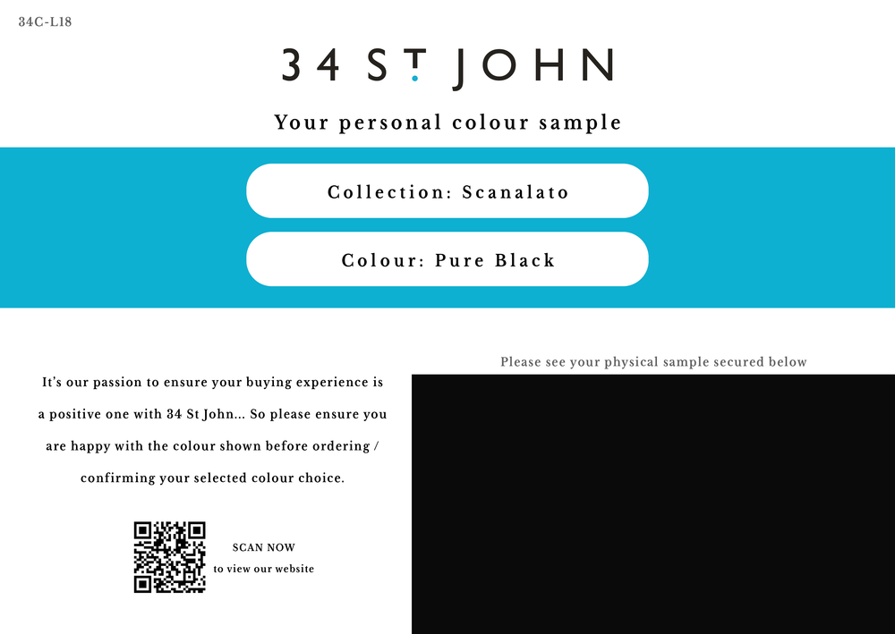 Scanalato Colour Samples