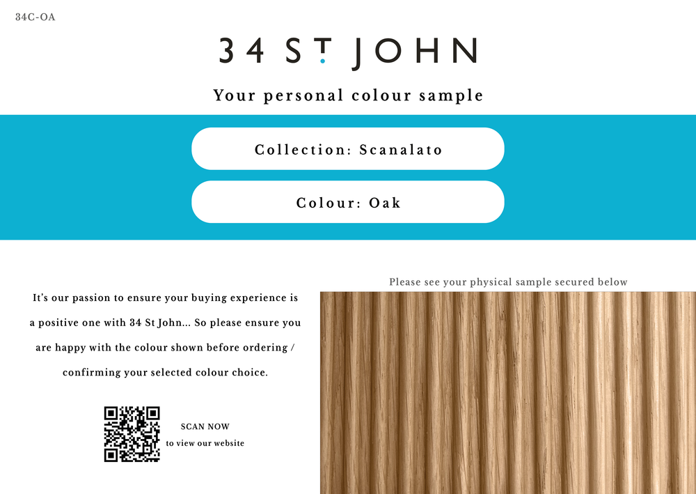 Scanalato Colour Samples