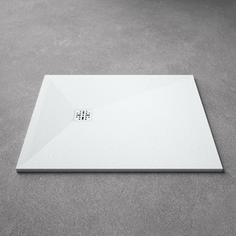 Ardesia Low Profile Stone Rectangular Shower Tray - 1200 x 1000
