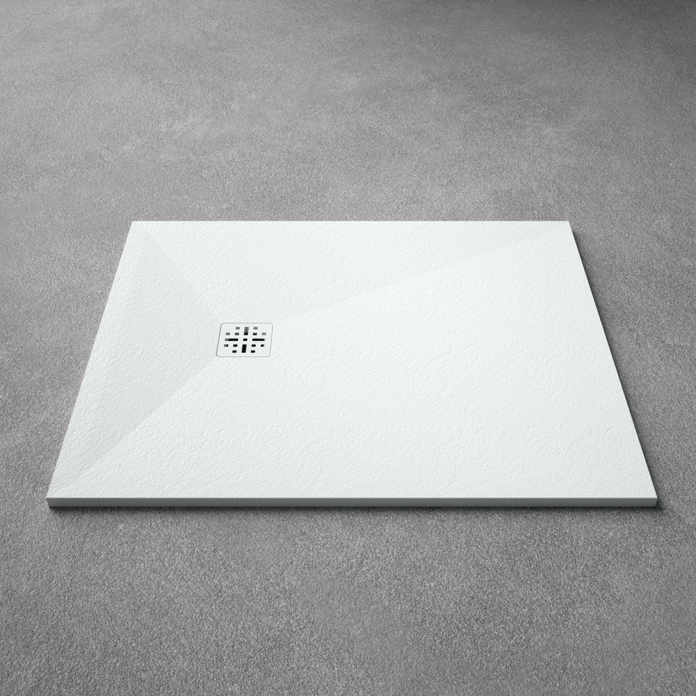 Ardesia Low Profile Stone Rectangular Shower Tray - 1200 x 1000