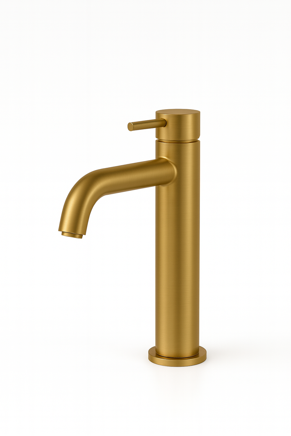 Elle Basin Mixer Tap - Brushed Brass