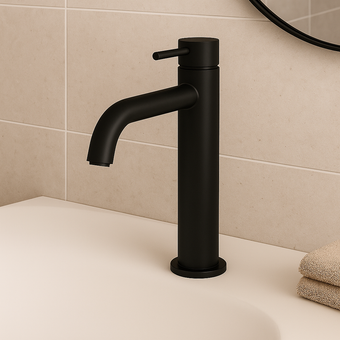Elle Basin Mixer Tap - Matt Black