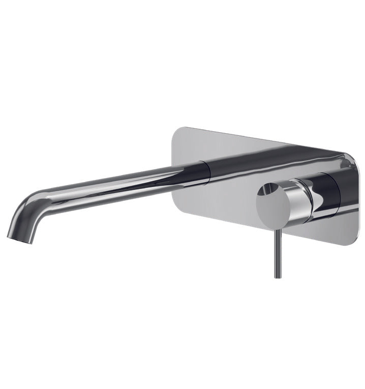 Elle Wall Mounted Basin Mixer Tap - Chrome