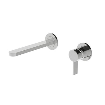 Taya Basin Mixer Wall Mounted Tap - Chrome