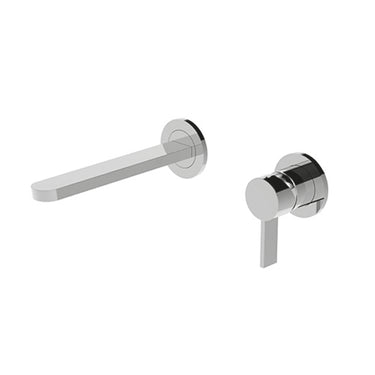 Taya Basin Mixer Wall Mounted Tap - Chrome