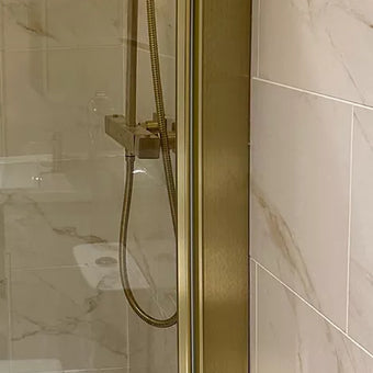 40mm Extension Profile - Brushed Brass