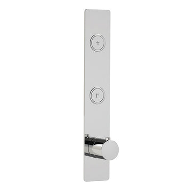 Laghi Universal 2 Outlet Push Button Thermostatic shower - Chrome