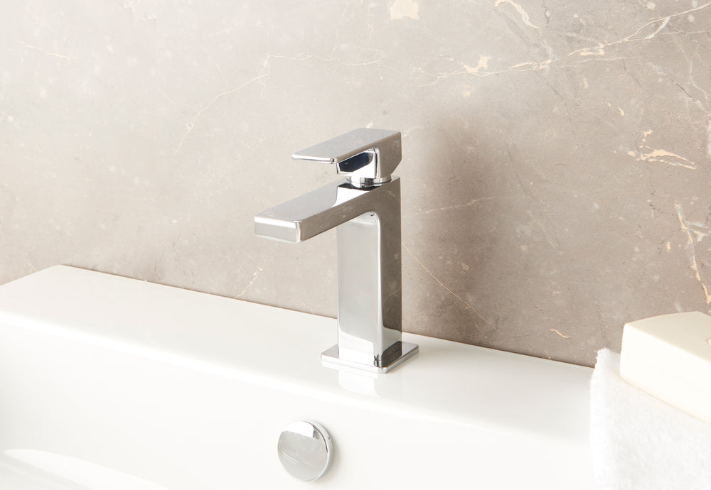 Profili Mini Basin Mixer Tap - Chrome