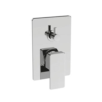 Profili Wall Mounted Shower Mixer & Diverter - Chrome