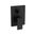 Profili Wall Mounted Shower Mixer & Diverter - Matt Black