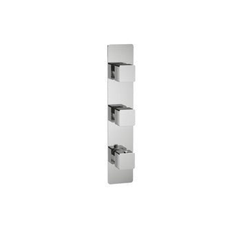 Profili Universal 3 Handle 2 Outlet & Versobox Trimset - Chrome