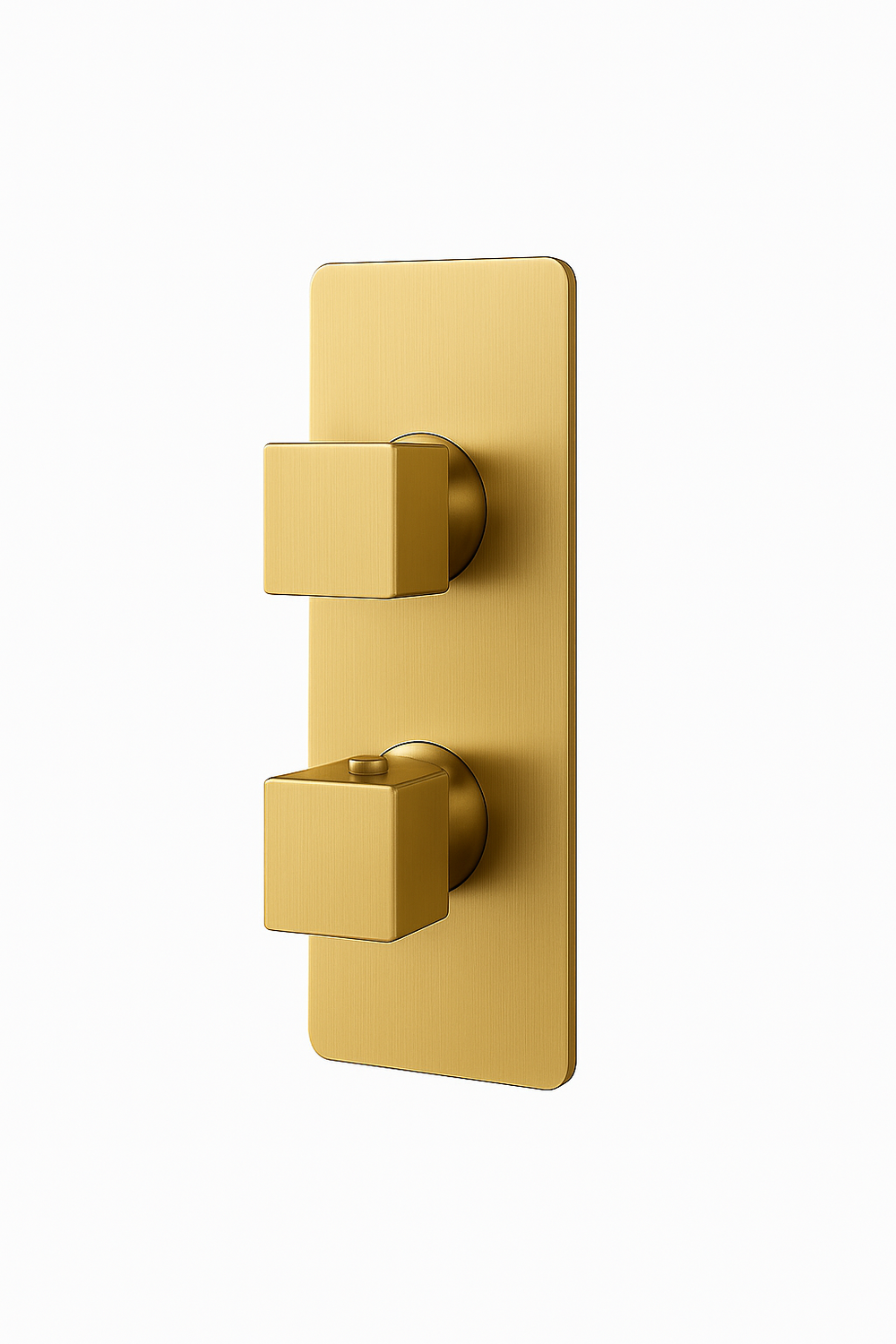 Profili Universal 2 Handle 2 way & Versobox Trimset - Brushed Brass