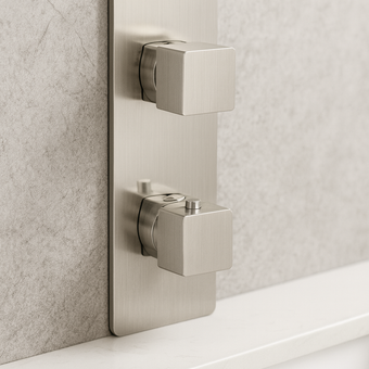 Profili Universal 2 Handle 2 way & Versobox Trimset - Inox