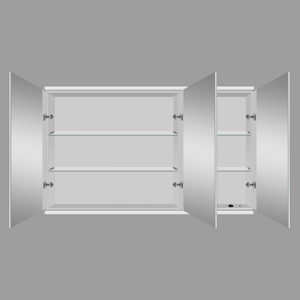 Dolcetto Steam Free Bathroom Mirror Cabinet 1200x700mm