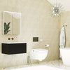 Raffinata One Drawer Vanity Unit  With Beyondstone Basin - Matt Black 600mm image