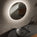 Barbera Round Bathroom Mirror with Dual Lighting System - 800mm