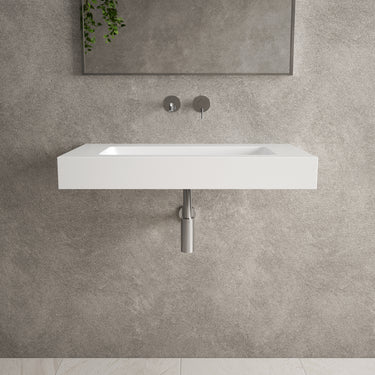 Bloc Wall Hung Beyondstone Basin - 800mm