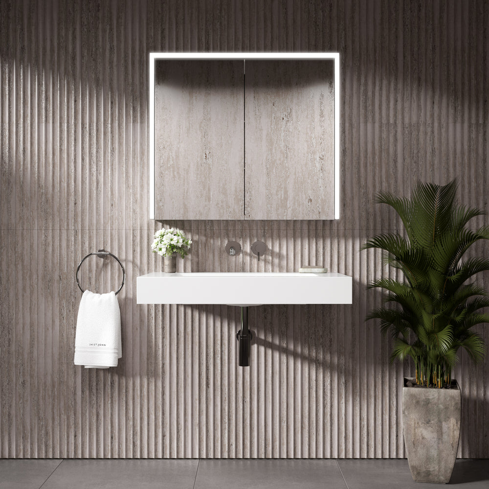 Bloc Wall Hung Beyondstone Basin - 800mm