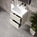 GSI Nubes Ribbed Double Drawer Vanity Unit With Ceramic Basin - Cashmere (Oatmeal) 500mm x 400mm