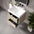 GSI Nubes Bevel Double Drawer Vanity Unit With Ceramic Basin - Matt Pebble 600mm x 500mm