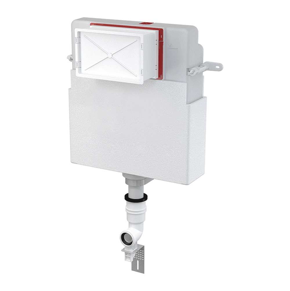 Primo Dolce Back To Wall Rimless Toilet With Concealed Cistern Frame & Chrome Effect Flush Plate