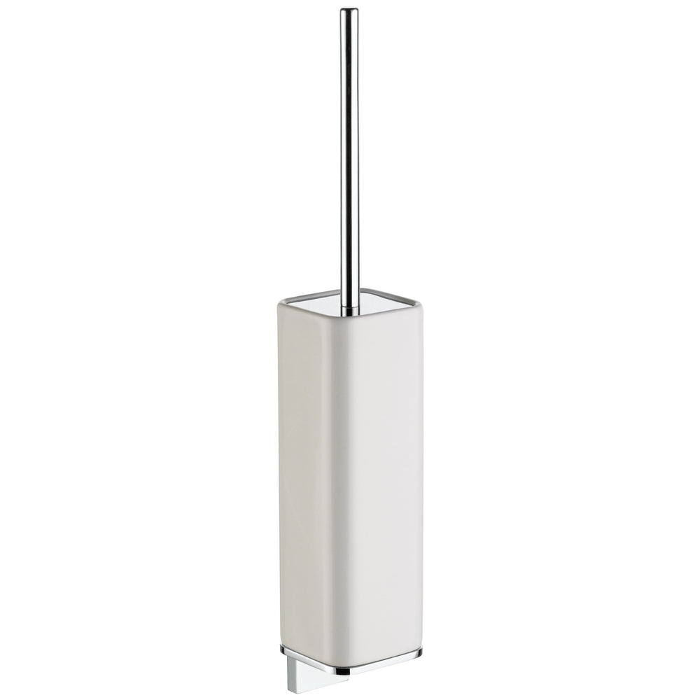 Altissima Wall-Mounted Toilet Brush and Holder - Chrome