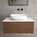 Arezzo Solid Surface Countertop Oval Basin 480mm