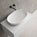 Asti Solid Surface Countertop Oval Basin 580mm
