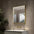 Passerina Square Steam Free Mirror - Brushed Brass 600x700mm