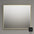 Passerina Square Steam Free Mirror - Brushed Brass 800x700mm