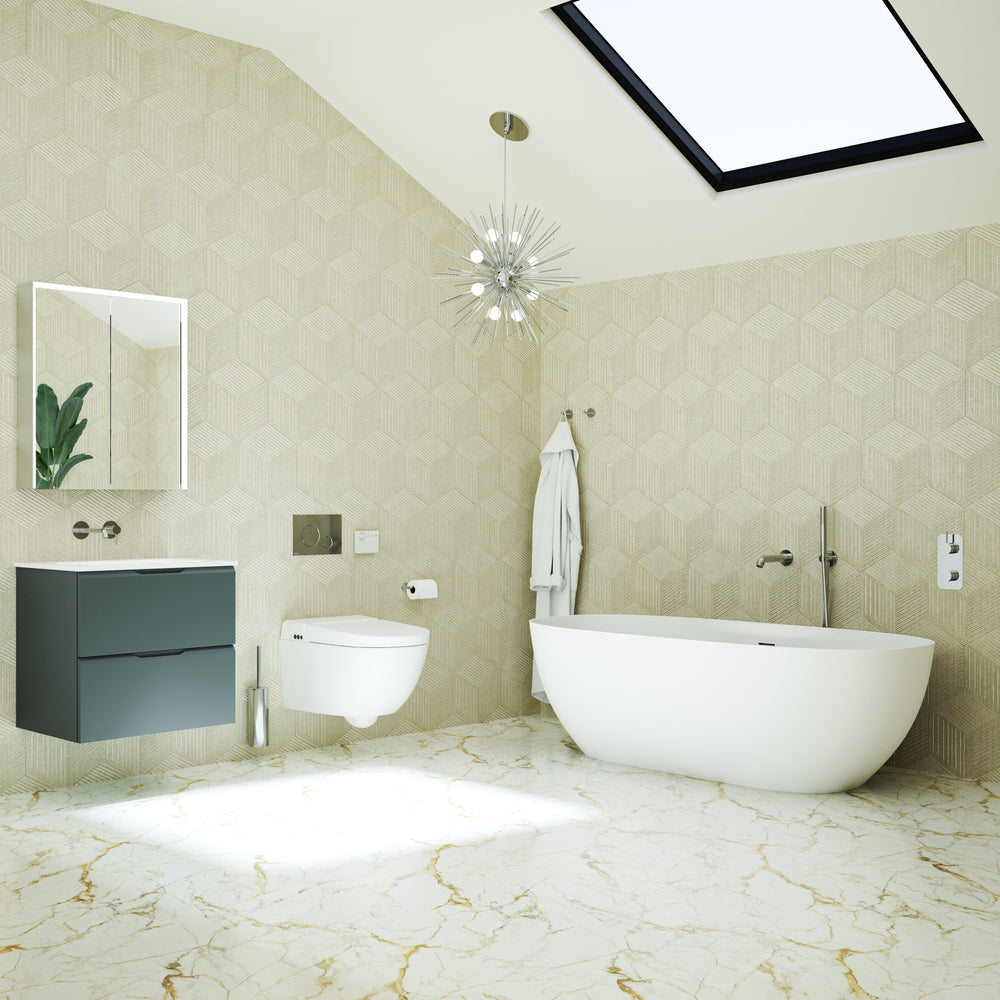 Como Freestanding Stone Bath 1700mm