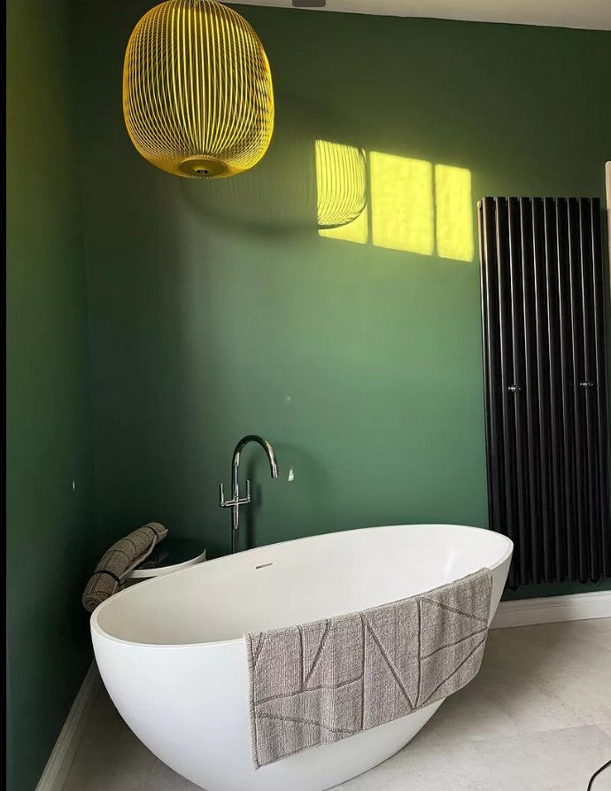 Bolsena Solid Surface Freestanding Egg Shaped Bath 1600mm