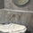 Brushed Copper Wall Mounted Mixer Basin Tap