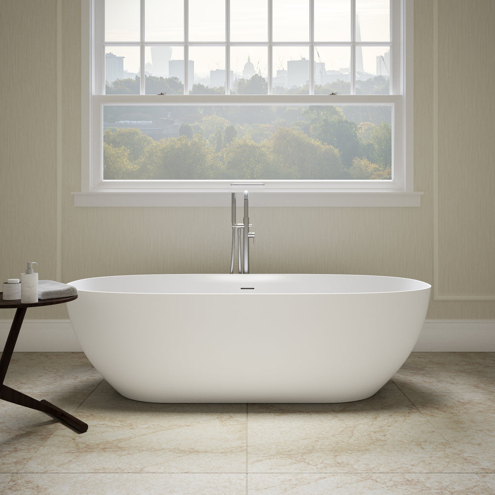 Como Freestanding Stone Bath 1800mm