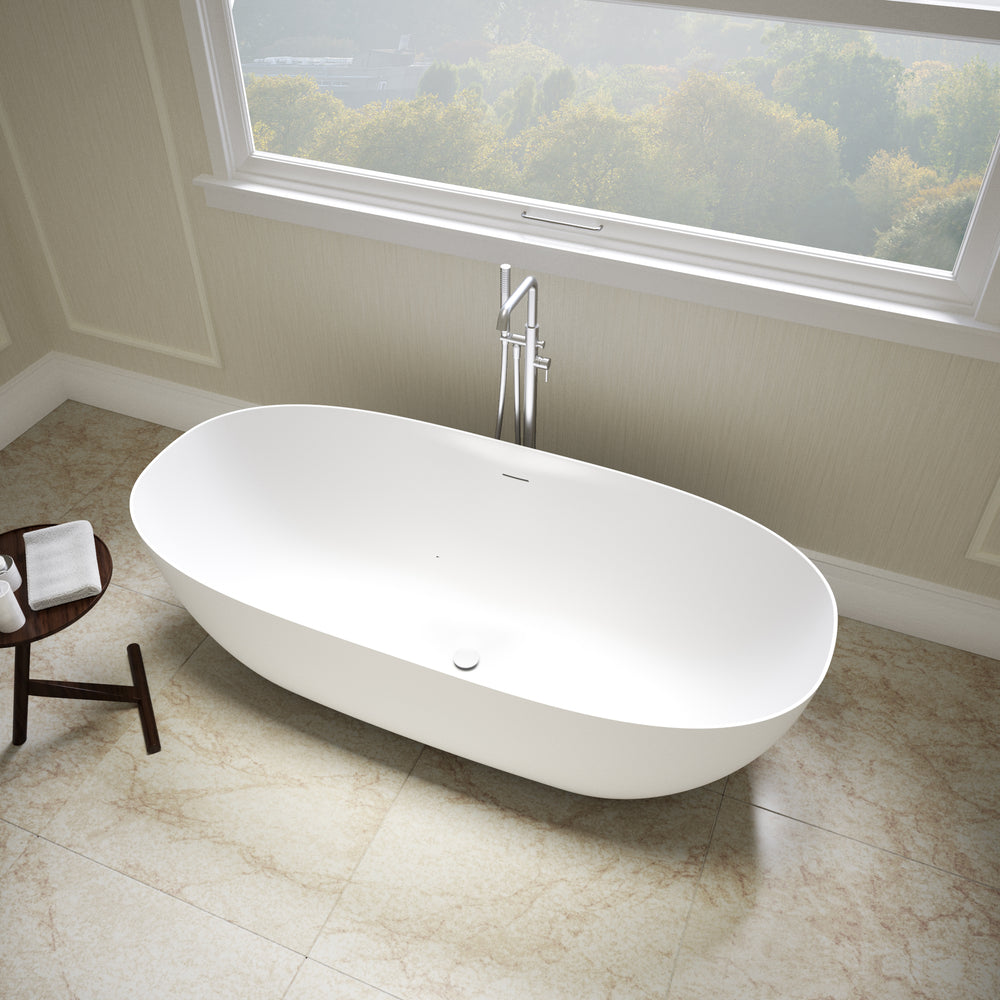 Como Freestanding Stone Bath 1800mm