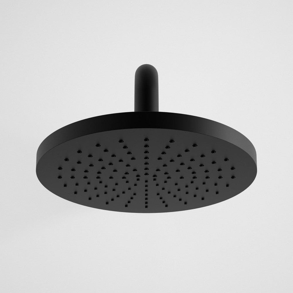 Three Way Thermostatic Shower Set With Handheld Shower, Bath Spout And Wall Mounted Shower Head - Matt Black