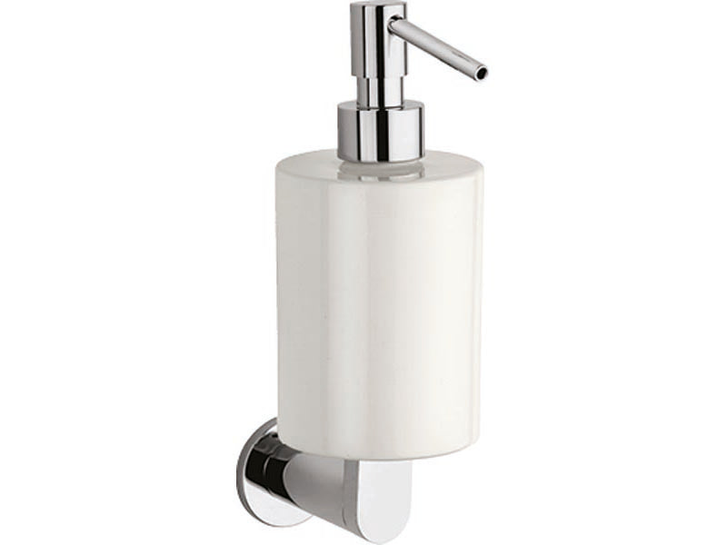 Carmen Wall Mounted Liquid Soap Dispenser - Chrome