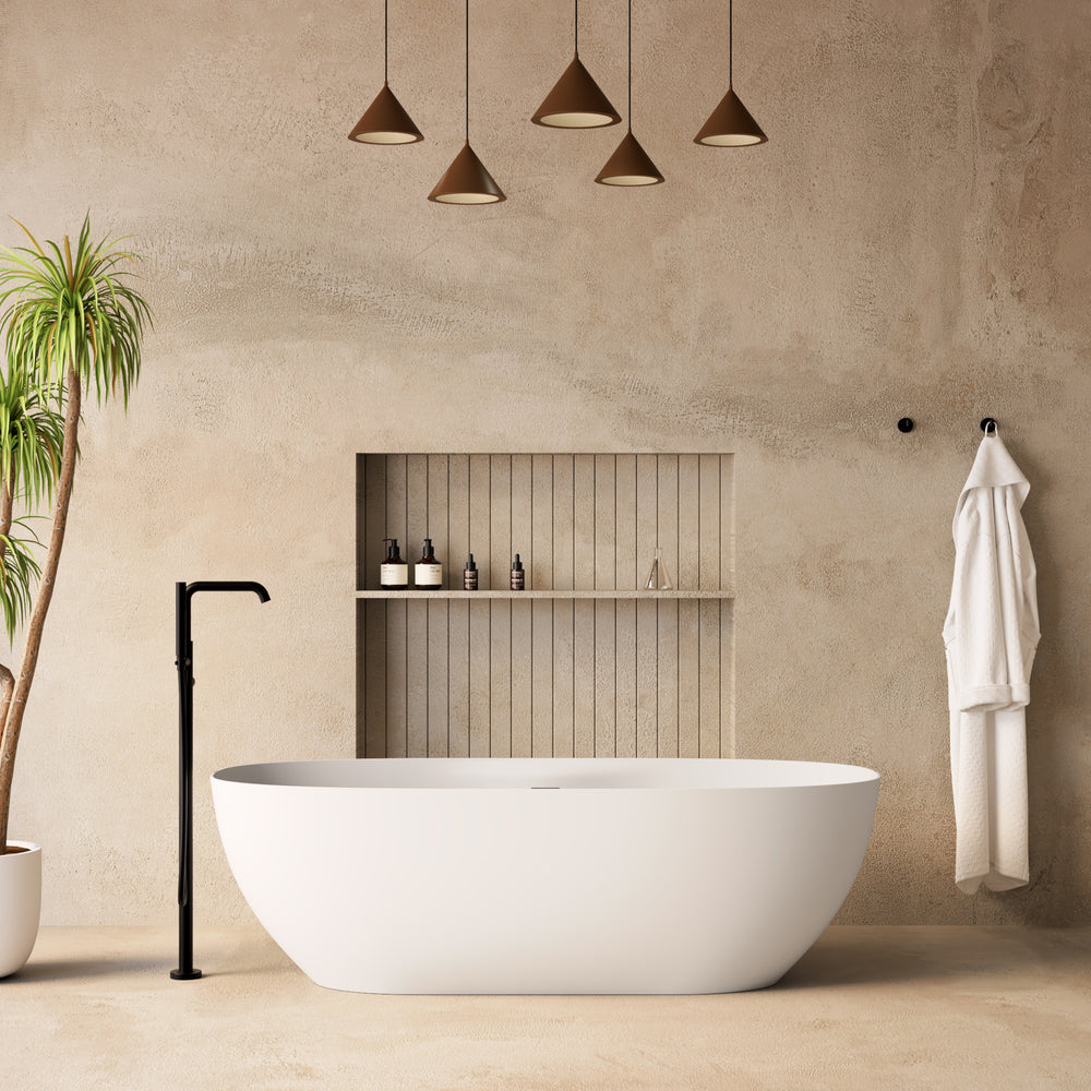 Como Freestanding Stone Bath 1800mm