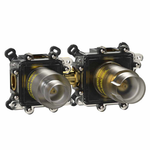 Entro Round Wall Mounted Mixer Basin Tap - Chrome